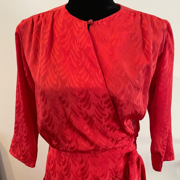 Billy Jack For Her Vintage Red Dress - Picture 3 of 7